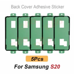 5Pcs Back Cover Adhesive Waterproof Seal Sticker for Samsung S20 S21 FE S22 Plus Ultra Series Rear Housing Glue Repair Sticker
