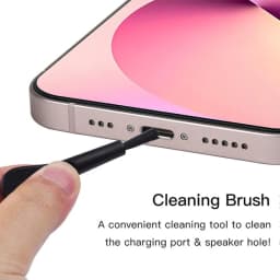 Universal Mobile Phone Speaker Dust Mesh Sticker Type C Phone Port Protector Dust Plug Tweezers for iPhone Samsung Cleaning Kit