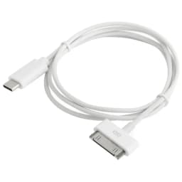 30Pin To USB C Adapter Charging Data Cable For IPhone 4 4S 3GS IPad 3 2 1 IPod USBC Type C To 30Pin Charger Cord Accessories 1M