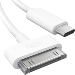 30Pin To USB C Adapter Charging Data Cable For IPhone 4 4S 3GS IPad 3 2 1 IPod USBC Type C To 30Pin Charger Cord Accessories 1M