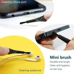 Metal USB C Dust Plug for IPhone 16 15 Pro 14 17 Samsung Xiaomi Android Charging Port Protector Cap Cleaning Brush Cleaner Set