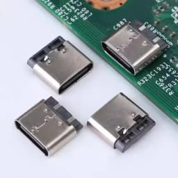 Bare Board Type-C Female Chassis Waterproof 2P Solder Wire USB C Pigtail Cable Extension Power Cable USB-C Plug To 2 Pin Wire