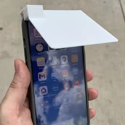 Mobile Phone Sunshade Enhances Screen Visibility in Strong Light. Reduce Sunlight Reflection, Mobile Phone Accessories