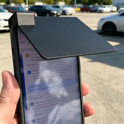 Mobile Phone Sunshade Enhances Screen Visibility in Strong Light. Reduce Sunlight Reflection, Mobile Phone Accessories