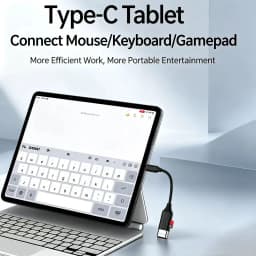 OTG Type C To USB 3.0 Adapter Cable USB A Female to Type C Male Adapter TF Card Reader For Iphone 15 16 Samsung Type C Adapter