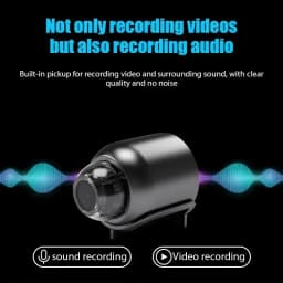 1080P Mini Night Vision Wireless Surveillance Camera Lightweight Clear Portable Motion Detection Premium Quality Mobile Viewing