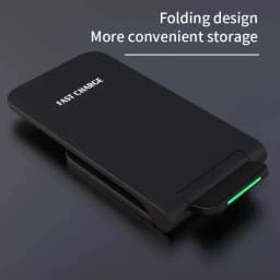 65W Fast Wireless Charger Stand for iPhone 17/16/15/14 Pro Samsung Xiaomi - Induction Charging Dock Pad Compatible with Multiple