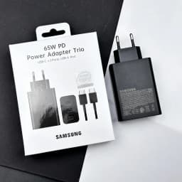 Samsung 65W Charger 25W 15W Super Fast Charge EU Certified Adapter Compatible with Galaxy Z Fold 5 4 3 Flip 5 4 3 S23