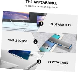 USB HUB Extender 4 Port Splitter Adapter OTG Docking Station For Phone Macbook Pro 13 15 Air PC Laptop Computer Hub