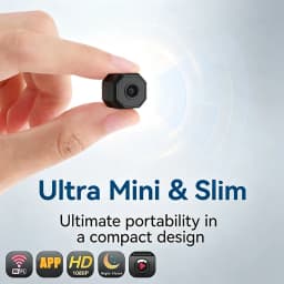 Wireless Camera 4K Surveillance Security Mini Video Cam Night Vision Motion Detect Camcorder Mini Cam Monitor Smart Home NEW