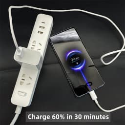 45W For XIAOMI Charger Type C Turbo Charge Fast Charging Charger Redmi Note 15 14 13 12 11 X Pro 10t Poco M7 X7 K40 Pad 6