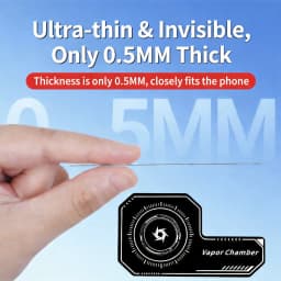 New Cell Phone Cooler Plate Radiator Magnetic Radiating Sticker for Game Cooling Fans Heat Sink For IPhone/Samsung/Xiaomi