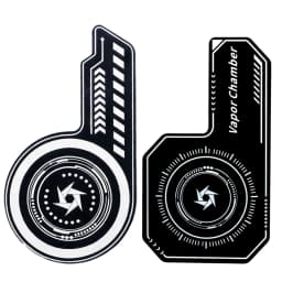 New Cell Phone Cooler Plate Radiator Magnetic Radiating Sticker for Game Cooling Fans Heat Sink For IPhone/Samsung/Xiaomi