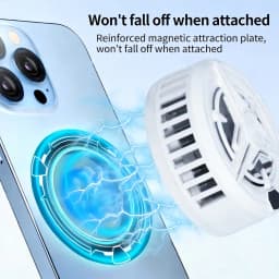 New Cell Phone Cooler Plate Radiator Magnetic Radiating Sticker for Game Cooling Fans Heat Sink For IPhone/Samsung/Xiaomi