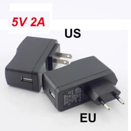 5V 0.5A 1A 2A 3A Micro USB Charger AC to DC Charging Universal USB Power Adapter Supply 100V-240V Output Phone Power Bank