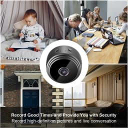 Wireless WiFi Smart Security Camera HD Night Vision Surveillance Cam Motion Detection Monitor For Pet Elderly Baby Household