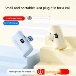 For xiaomi 22.5W Ultra-fast charging 30000mAh Mini Portable Charger USB-C Power bank Universal Compatibility Type-C for iphone