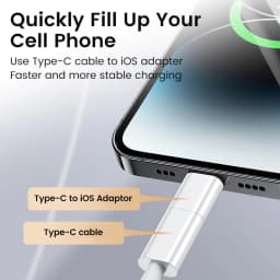 Type c To Lightning Adapter USB C Female To ios Male Converter Fast Charge Adaptador For iPhone 15 16 Type C Adapter High Speed