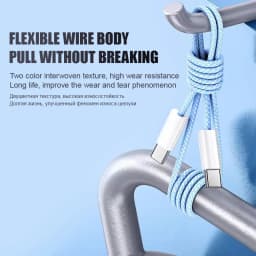 1-50Pcs Original PD 60W Fast Charging Type C Cable For Apple iPhone 13 14 12 11 17 Air 15 16 Pro Max Plus Weaving Charging Cable