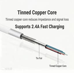 1M/2M/3M USB A to Lightning Fast Charging Cable Thickened MFi Certified For iPhone 14 13 12 11 Pro Max XR 8 Plus Data Sync Cord