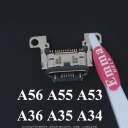 10pcs Charging Port Dock Plug For Samsung A06 A07 A05 A04 A13 A14 A15 A17 A25 A31 A50s A51 A16 USB Charger Connector Socket