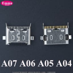 10pcs Charging Port Dock Plug For Samsung A06 A07 A05 A04 A13 A14 A15 A17 A25 A31 A50s A51 A16 USB Charger Connector Socket