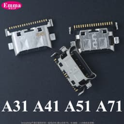 10pcs Charging Port Dock Plug For Samsung A06 A07 A05 A04 A13 A14 A15 A17 A25 A31 A50s A51 A16 USB Charger Connector Socket