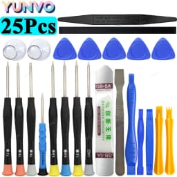 Professional Mobile Phone Repair Tool Kit, Precision Screwdriver Set for iPhone Android, Multi-Function Disassembly Opening Tool