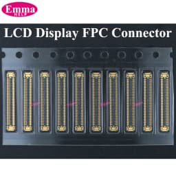 10Pcs LCD Display FPC Connector for Samsung A15 A25 A35 A55 A73 A05s A06 A07 A16 A17 A26 A33 A34 A36 A52 A53 A54 A56 Mainboard