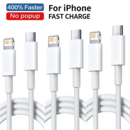 Certification LAIHONEN 1pc 2pcs Type C to Lightning Cable Fast Charging Suitable for IPhone11 12 13 Charger USB Type C Suitable