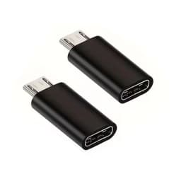2/4pcs Type C To Micro USB Convert Connector Type-C Female Transfer To Micro Male USB Converter Data Adapter for Mobile Phone