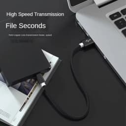 Braid Mini USB To USB Fast Data Transfers Charger Cable for MP3 MP4 Player Car DVR GPS Digital Camera HDD USB-A Cord 0.25m1m2m