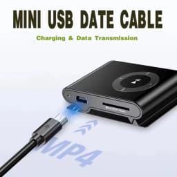Braid Mini USB To USB Fast Data Transfers Charger Cable for MP3 MP4 Player Car DVR GPS Digital Camera HDD USB-A Cord 0.25m1m2m