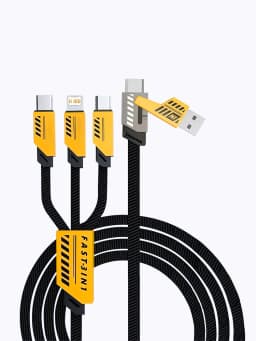 3 In 2 100W Fast Charge Cable Micro USB TypeC Mobile Phone Data Cable For iPhone Huawei Xiaomi Redmi Samsung Charging Cable
