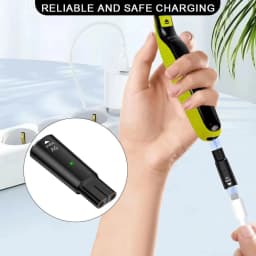 NNBILI 5V Type-C Shaver Adapter Charger Converter for Philips QP2724 QP2834 QP1424 QP1924 QP4631 QP6510 QP6530 Series Razor