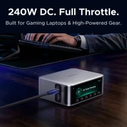 UGREEN 300W GaN Charger With Smart Display PD 3.1 7 IN 1 Desktop Charging Station For MacBook Air Pro Laptop iPhone Samsung iPad