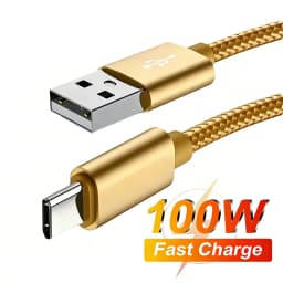 USB Type C Braided Cable For iPhone 15 16 17 Pro Max Fast Charging Data Cable For Samsung Xiaomi Redmi POCO Huawei Honor OnePlus