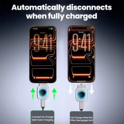 USB C Phone Fully Charged Intelligent Separator Type-C 140W Fast Charging Adapter Phones Full Charge Auto Power Cut Off Charger