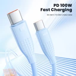 Toocki 100W/60W PD Fast Charging USB C to USB C Cable 1M 1/2/3/5Pcs Colorful TPE Type C Cable for iPhone Xiaomi Huawei Samsung