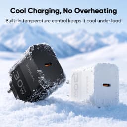KUULAA Mini 30W Type C Charger PD QC3.0 Fast Type C Charger For iPhone 17 16 15 14 13 Pro Samsung S25 Xiaomi iPad Phone Charger