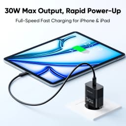 KUULAA Mini 30W Type C Charger PD QC3.0 Fast Type C Charger For iPhone 17 16 15 14 13 Pro Samsung S25 Xiaomi iPad Phone Charger