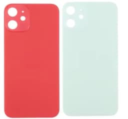 Back Glass For iPhone 12 mini-12 Back Cover Glass Fast Replacement Housing Battery Cover Big Hole Rear Glass with glue