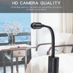 Mini 4K USB WiFi Security Camera Portable Surveillance Cam Motion Detection Night Vision Video Recorder Home Monitoring Camera
