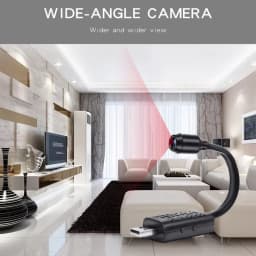 Mini 4K USB WiFi Security Camera Portable Surveillance Cam Motion Detection Night Vision Video Recorder Home Monitoring Camera