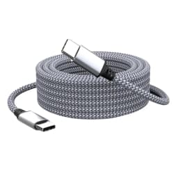 PD 60W Type C to Type C Fast Charging Cable 1-8M Braided Fast Charging Data Cable Dual PD Ports Quick Charging Extended PD Cable