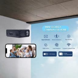 Mini 4K Camera WiFi Wireless Monitor Night Vision Remote Motion Detecting Camcorders Security Protection Indoor Surveillance