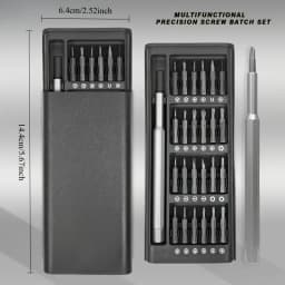 24 in 1 Digital Maintenance Precision Screwdriver Set with Portable Storage Box and Electronic Device Disassembly Tool