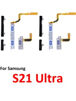 For Samsung Galaxy S21 Ultra 5G G998 Phone Power Volume Button On Off Up Down External Key Internal Flex Cable Replacement Parts