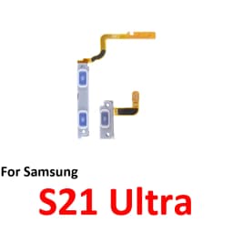 For Samsung Galaxy S21 Ultra 5G G998 Phone Power Volume Button On Off Up Down External Key Internal Flex Cable Replacement Parts