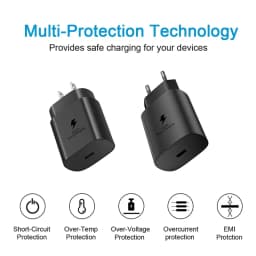 For Samsung 25W Charger Super Fast Charger Type C Adpater For Galaxy S26 S25 S24 S23 S22 S21 A17 A55 A35 A25 A15 Z Flip 7 6 5 4